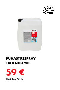 PUHASTUSSPRAY TÄITENÕU 20L