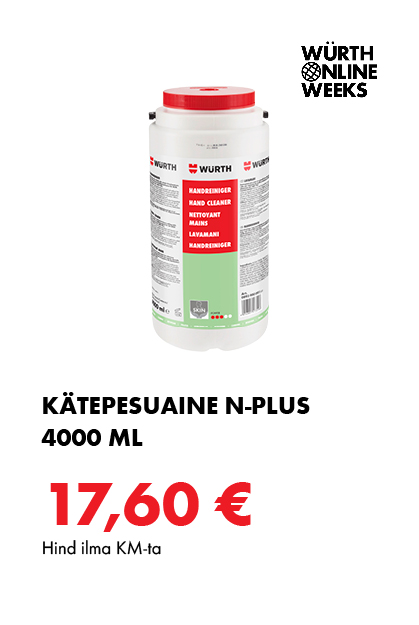 KÄTEPESUAINE N-PLUS 4000ML
