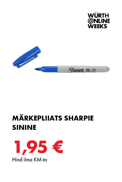MÄRKEPLIIATS SHARPIE SININE