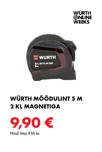 WÜRTH MÕÕDULINT 5M 2KL MAGNETIGA